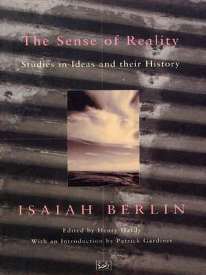 cover image of The Sense of Reality